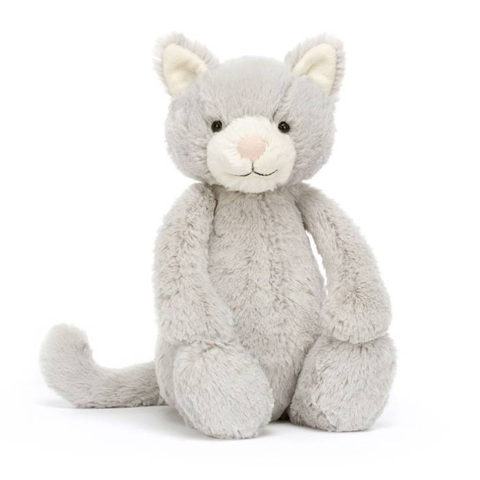Peluche Chat Grey Kitten - 31cm