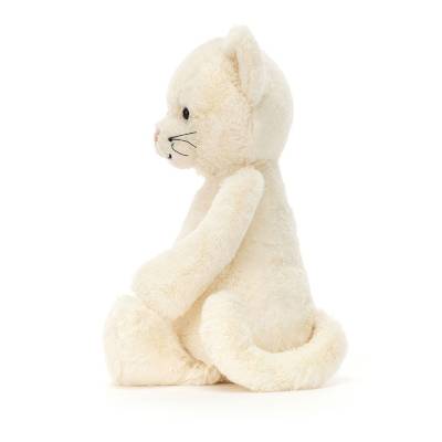 Peluche Chat crème - 31cm