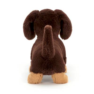 Peluche Otto le chien saucisse - 29cm