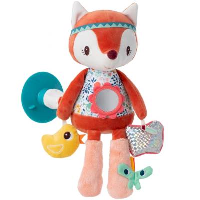 Peluche d'activités nomade Alice la renarde