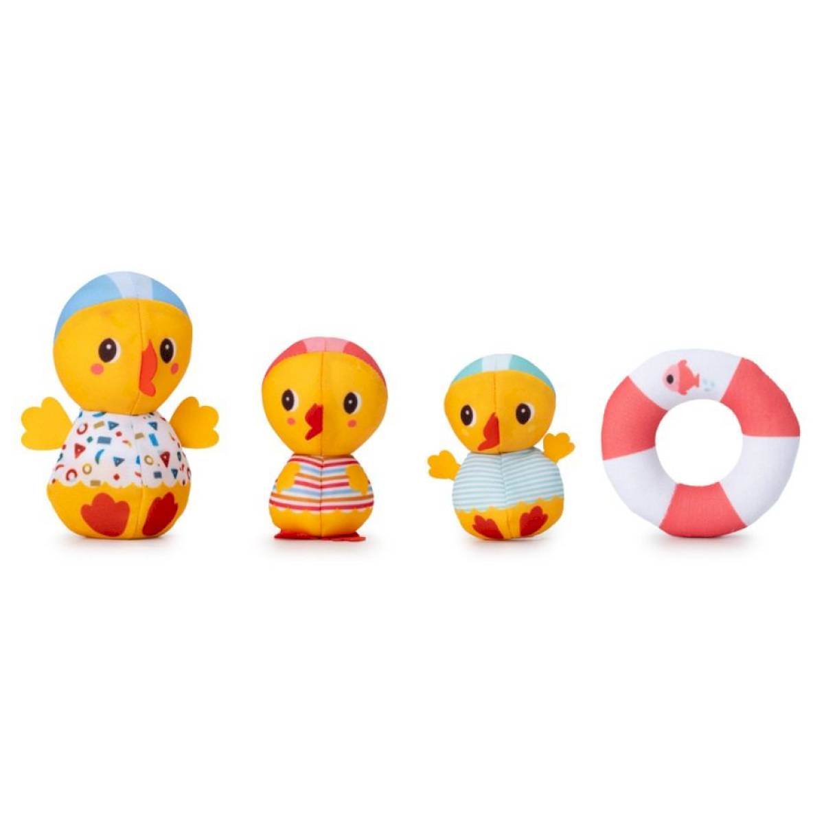 Jouet de bain - 3 canards au bord de l'eau