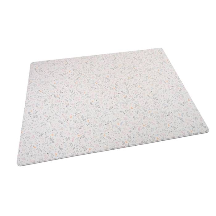 Tapis de jeu lavable Lapins 100x140cm