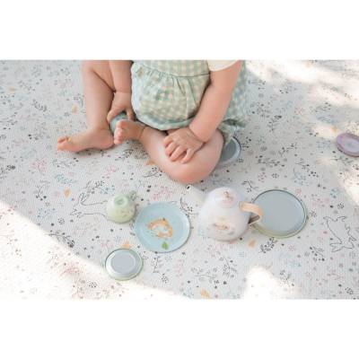 Tapis de jeu lavable Lapins 100x140cm