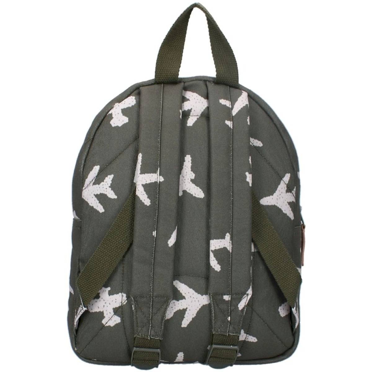 Sac à dos Avions kaki - Kidzroom