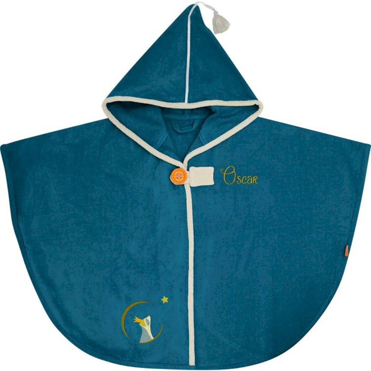 Cape de bain Laton Petrole