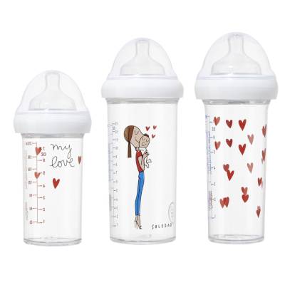 Set de 3 biberons My Love by Soledad