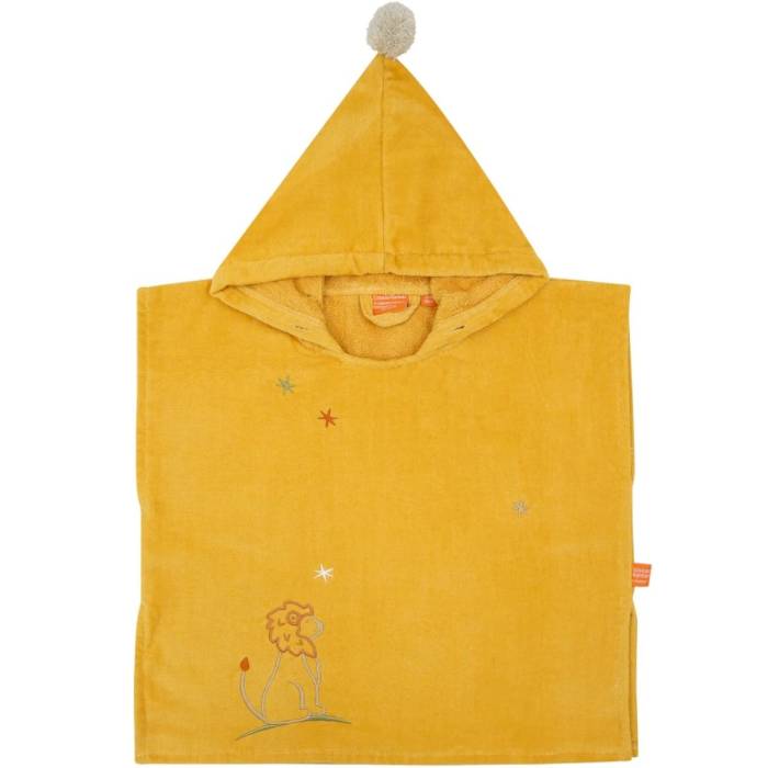 Poncho de bain Lion soleil 2-4 ans