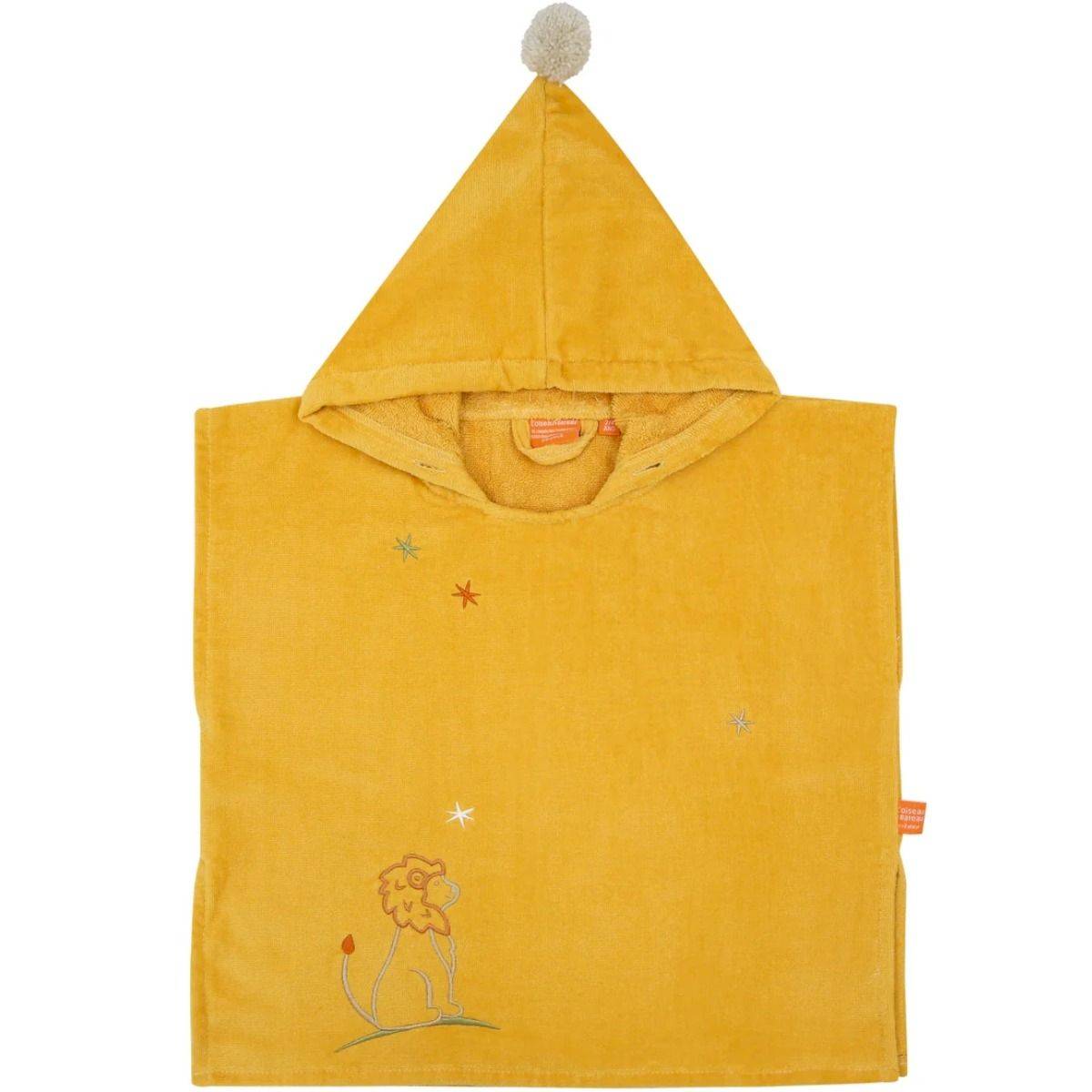Poncho de bain Lion soleil 2-4 ans