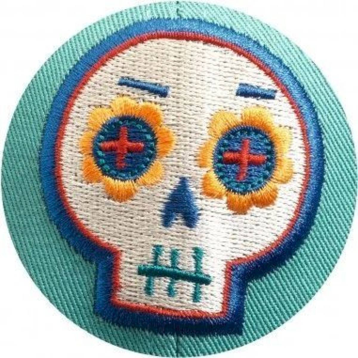 Casquette tête de mort 55cm