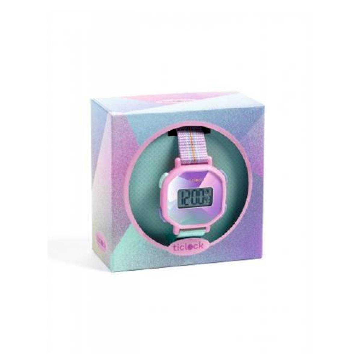 Montre digitale Purple Prisma - Djeco