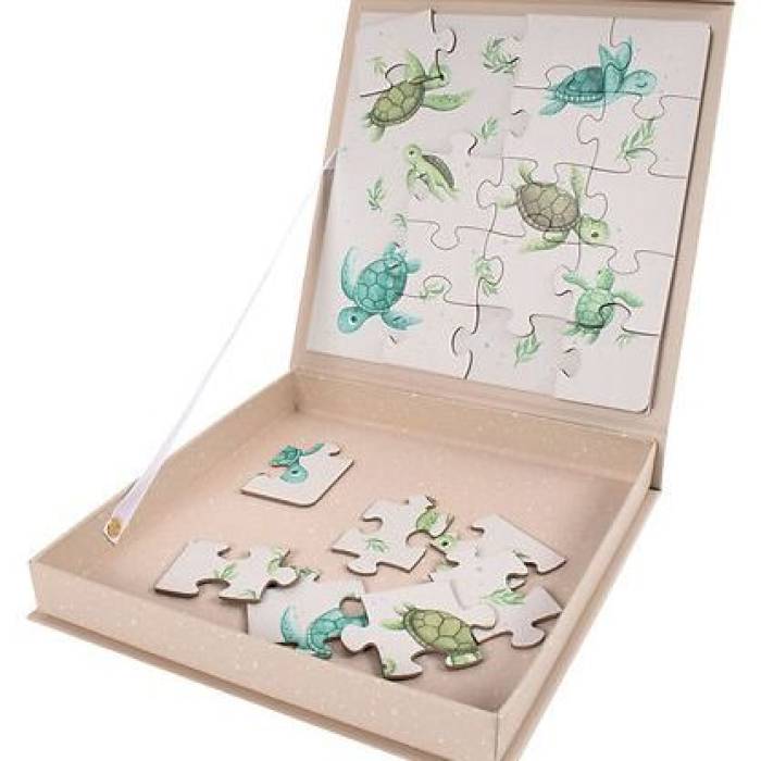 Puzzle magnétique Tortues 20 pièces