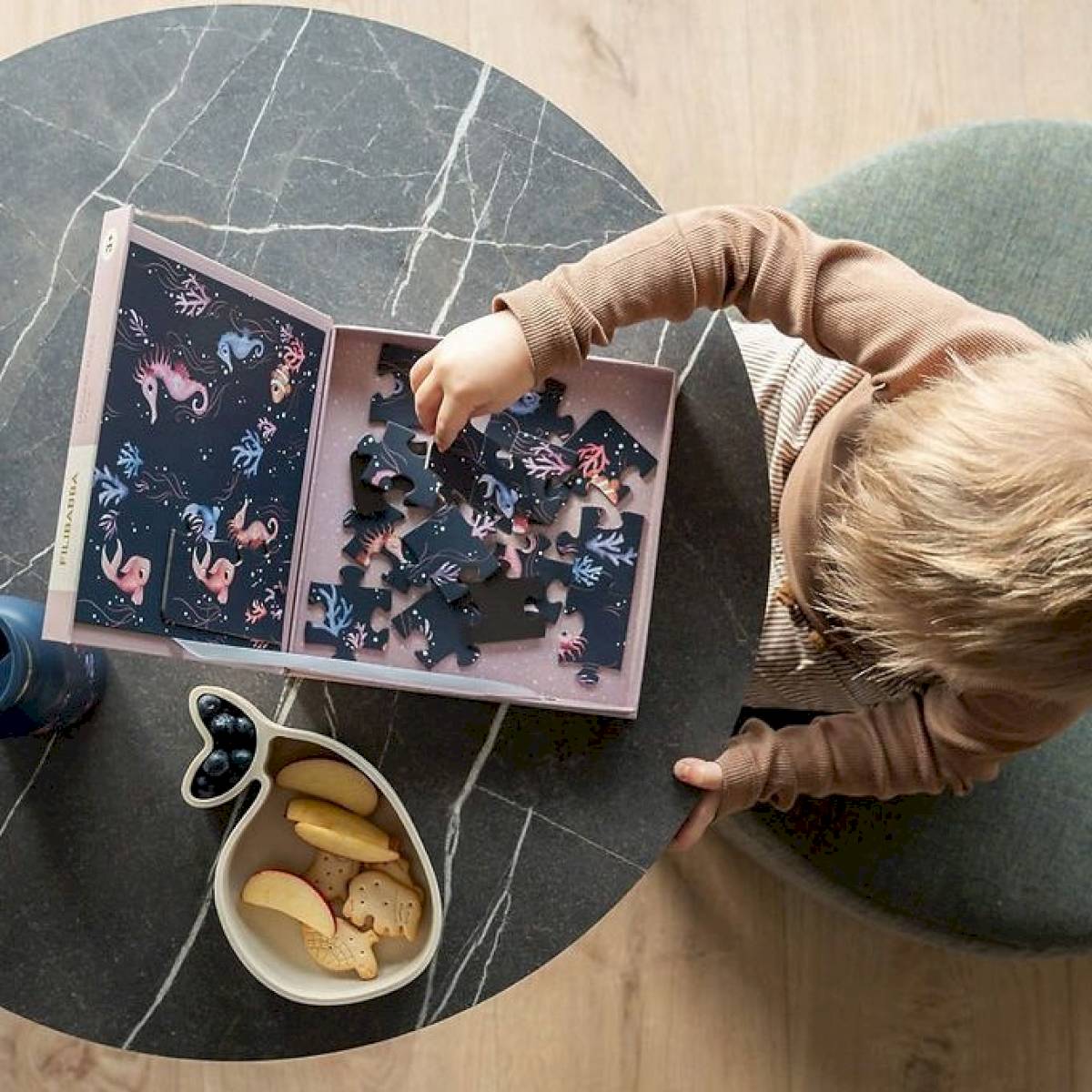 Puzzle magnétique Fonds marins 20 pièces