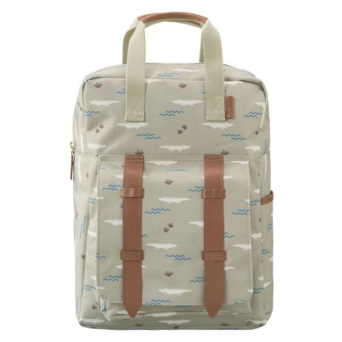 Grand sac à dos Crocodile