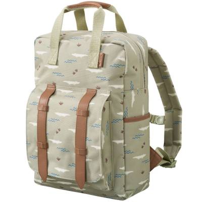 Grand sac à dos Crocodile