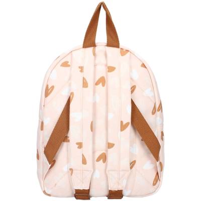 Sac à dos coeurs rose et caramel - Kidzroom
