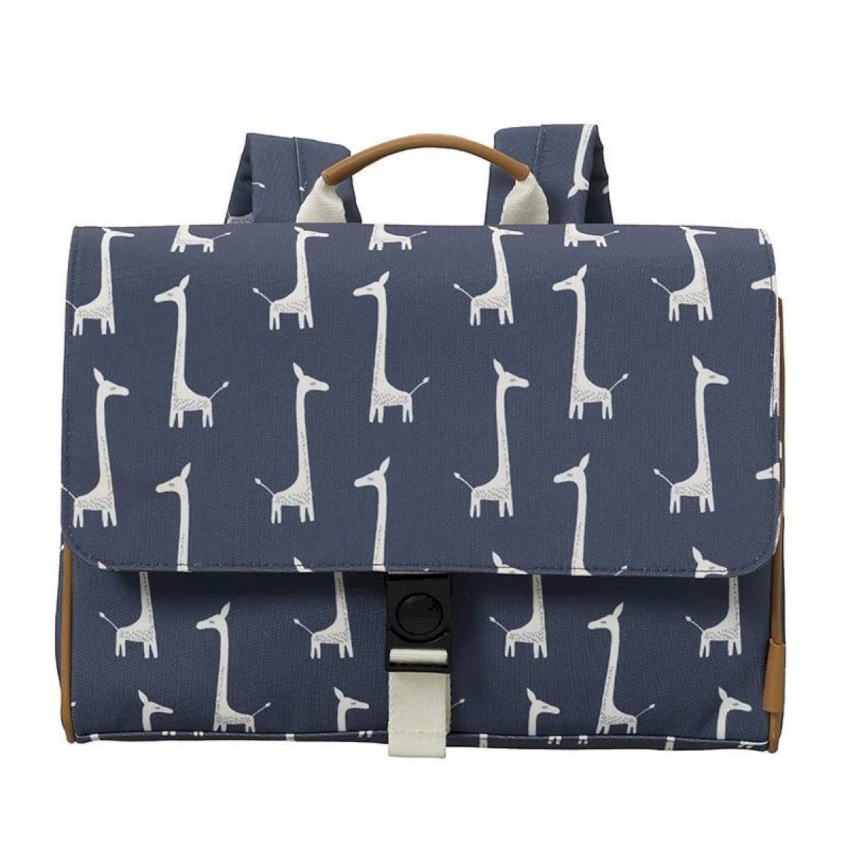 Cartable Girafe bleu - Fresk