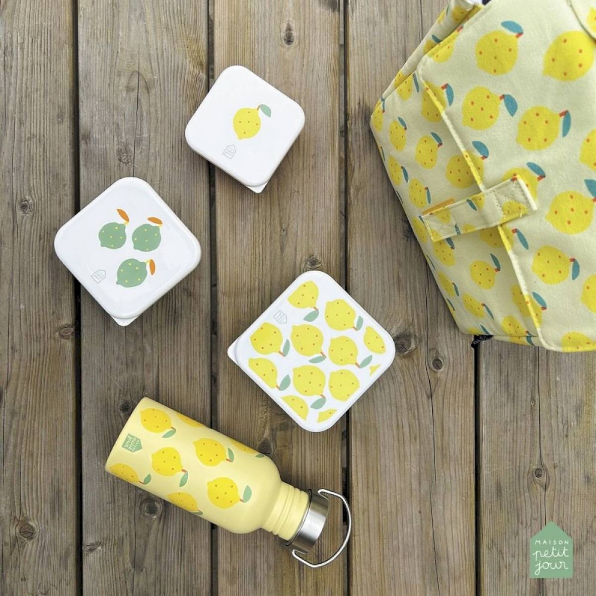 Set de 3 lunch box Les Citrons