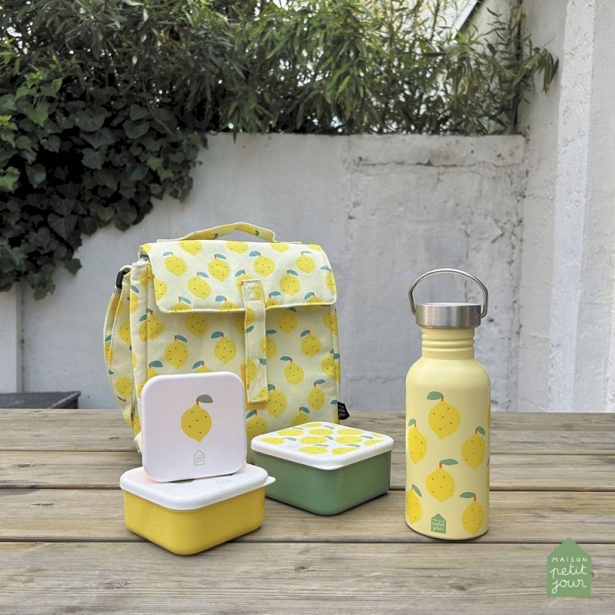 Set de 3 lunch box Les Citrons