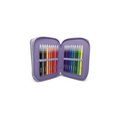 Trousse à crayons 3 compartiments Isadora