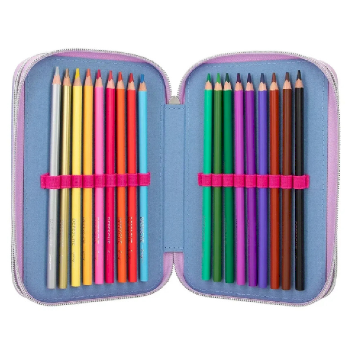 Trousse à crayons 3 compartiments Fergie