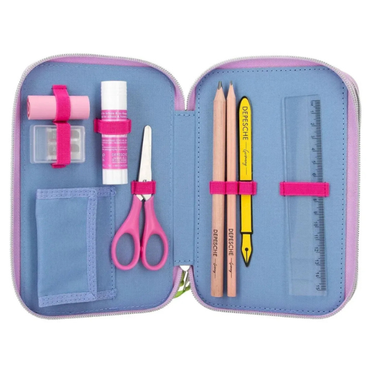 Trousse à crayons 3 compartiments Fergie