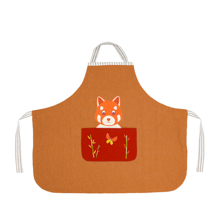 Tablier pour enfant - Panda Roux