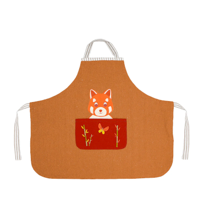 Tablier pour enfant - Panda Roux