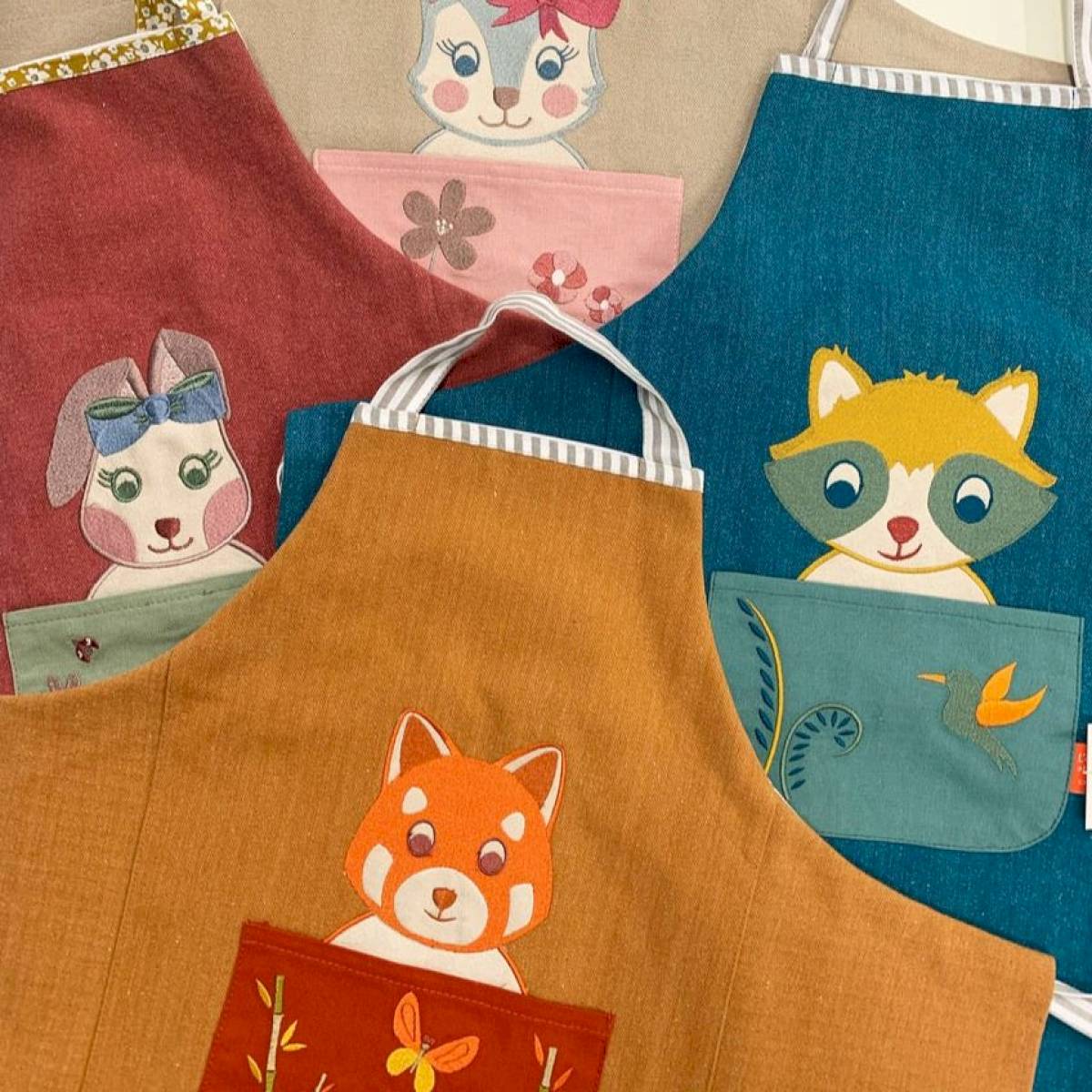 Tablier pour enfant - Madame Chat
