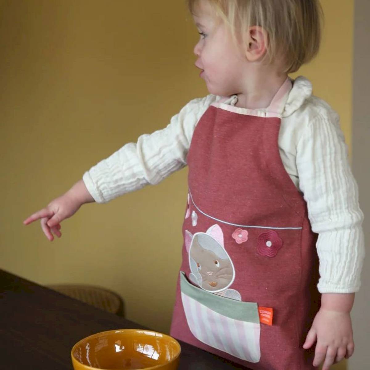 Tablier pour enfant - Madame Chat