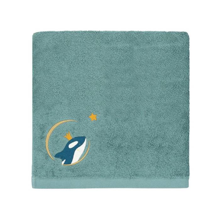 Serviette de bain Orque Bleu Océan 70X140cm