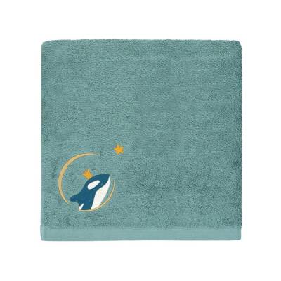Serviette de bain Orque Bleu Océan 70X140cm