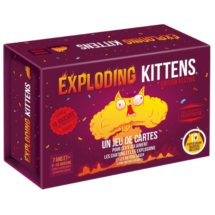 Exploding Kittens - Edition festive