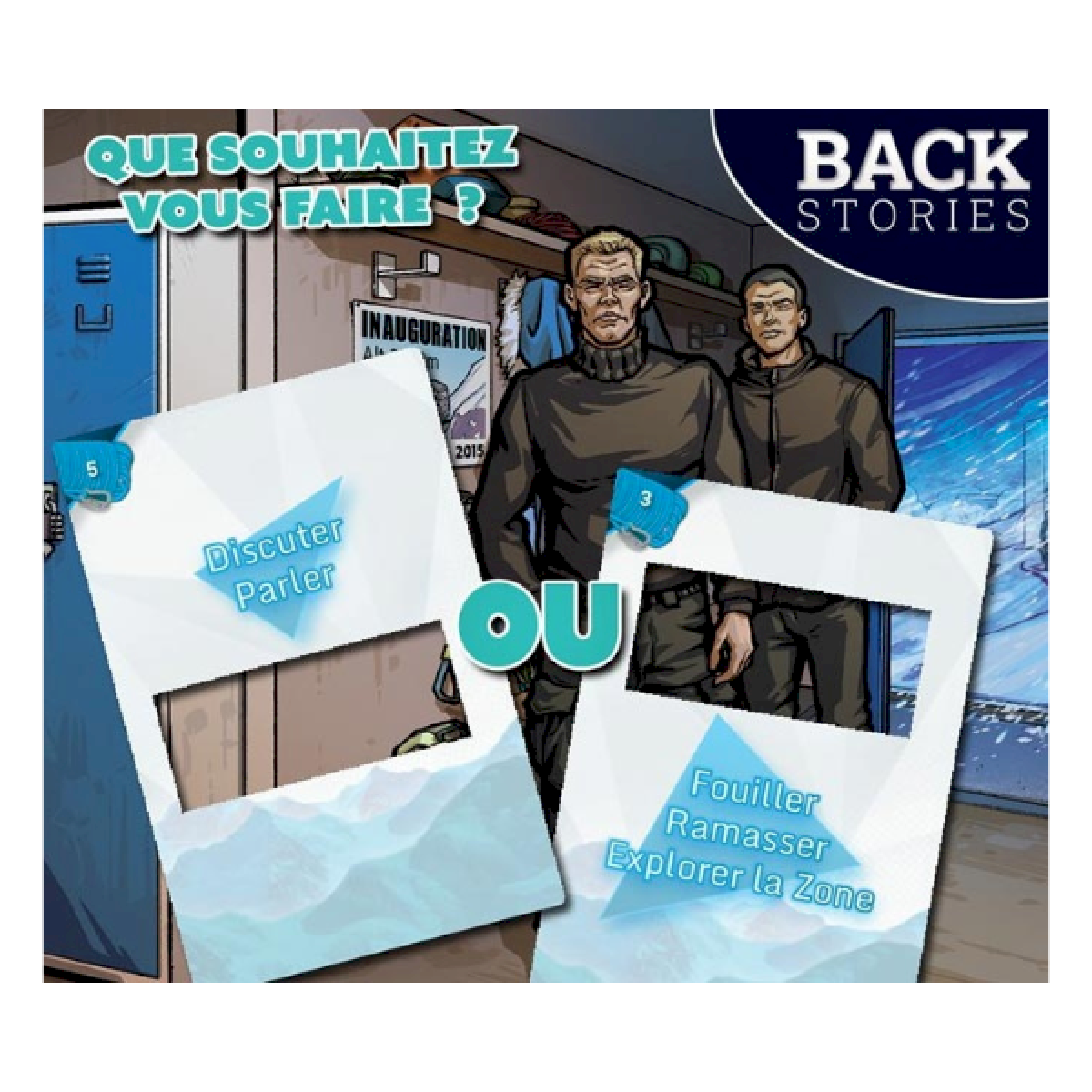 Back Stories : seule sous la glace