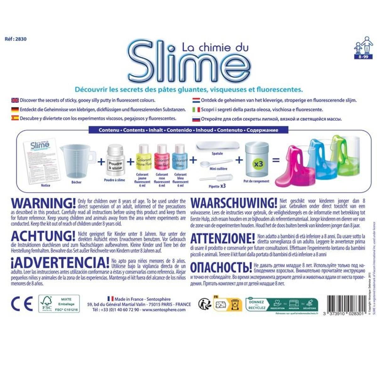 La chimie du Slime