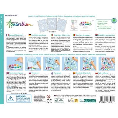 Peinture Aquarellum Fonds Marins