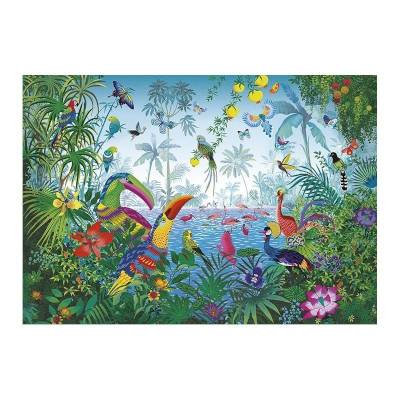 Puzzle 1000 pièces - Jardin tropical - Peggy Nille