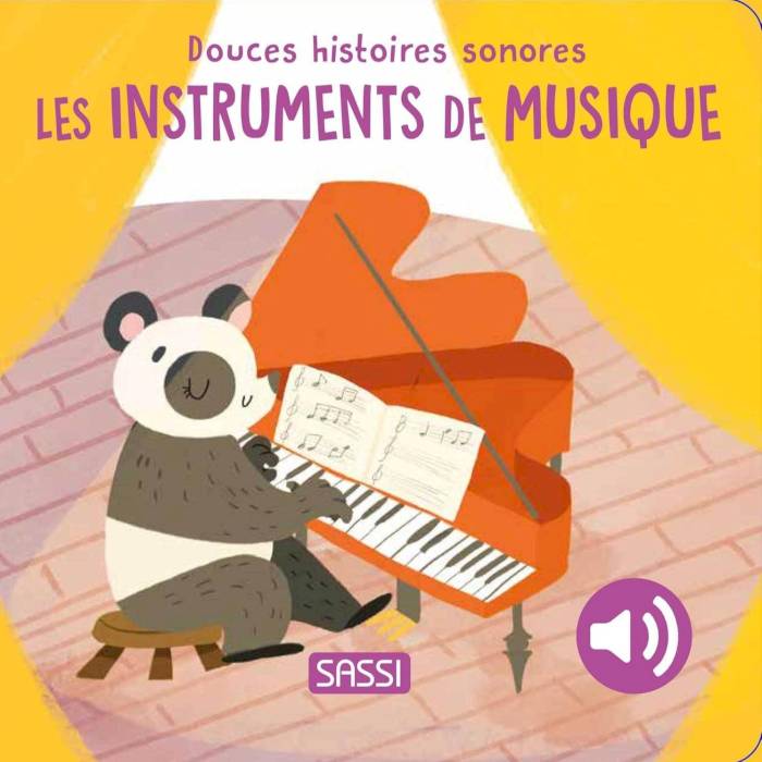 Les instruments de musique - Douces histoires sonores