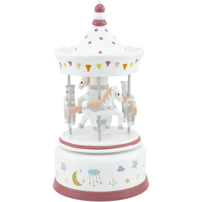 Carrousel rouge brique
