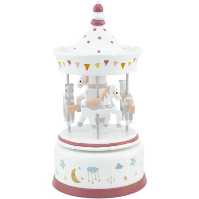 Carrousel rouge brique