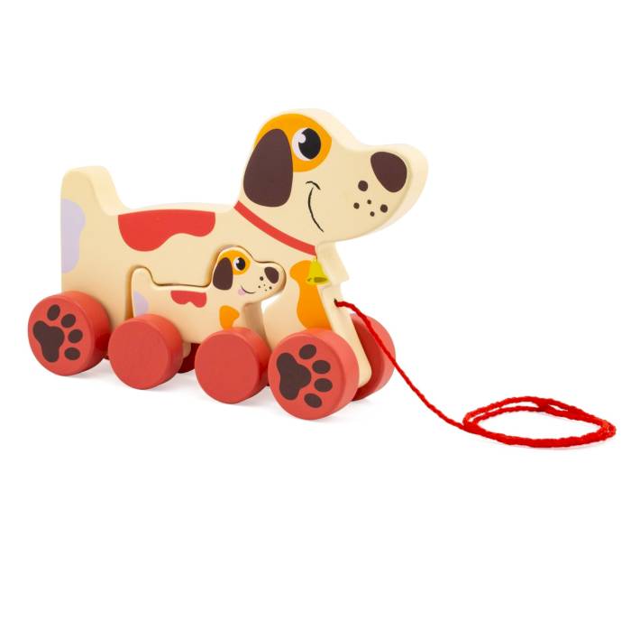 Maman chien à trainer