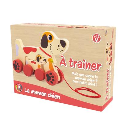 Maman chien à trainer