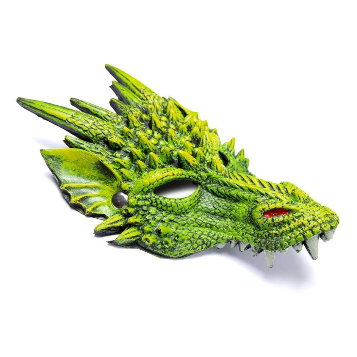 Masque de dragon vert