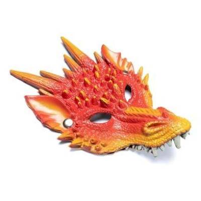 Masque de dragon rouge