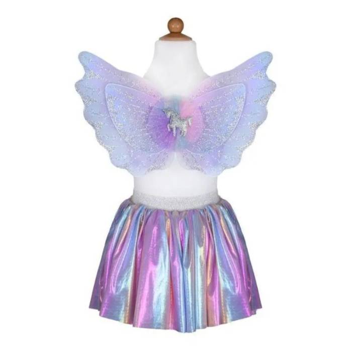 Jupe et ailes Licorne 4-6 ans