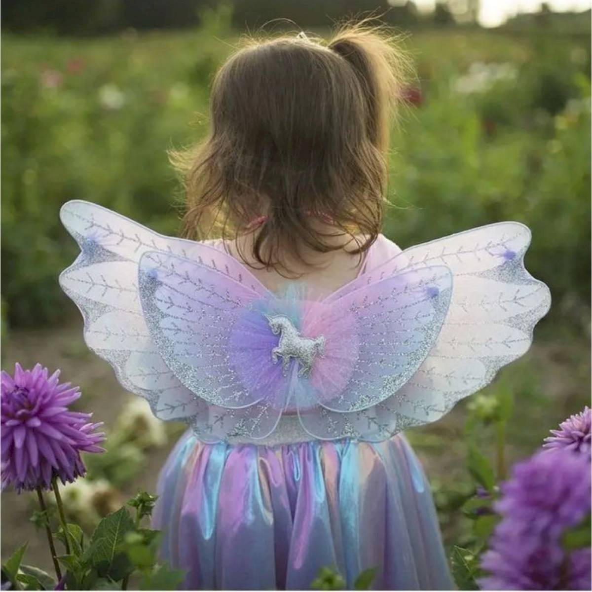Jupe et ailes Licorne 4-6 ans