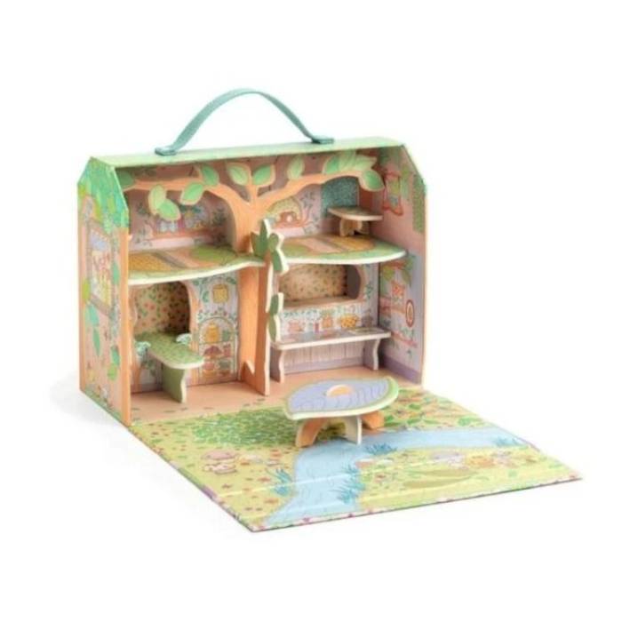 Tinyly Maison des bois Sylvia & Fox