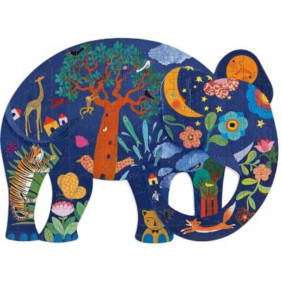Puzz'art Eléphant Puzzle 150 pièces