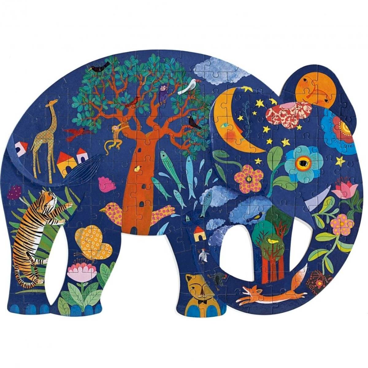 Puzz'art Eléphant Puzzle 150 pièces