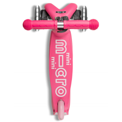 Trottinette 3 roues mini Micro Deluxe rose Led