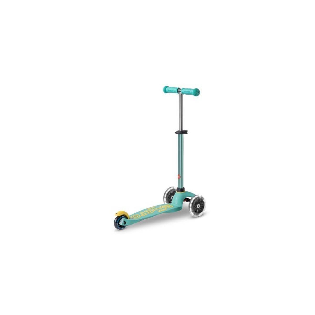 Trottinette 3 roues mini Micro Deluxe mint Led